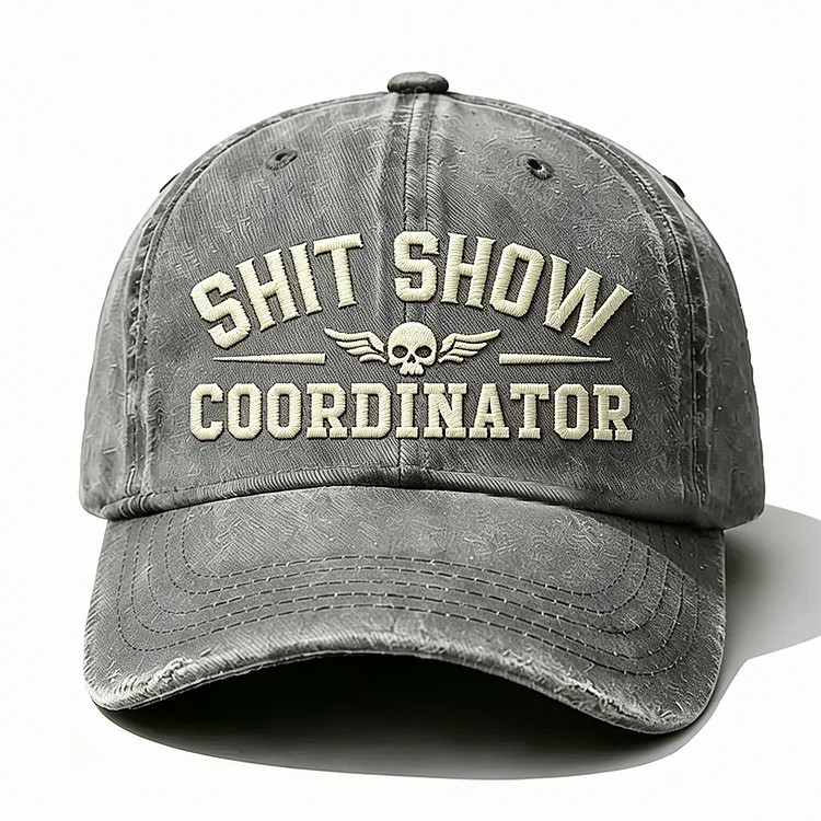 Shit Show Coordinator Embroidery Cap