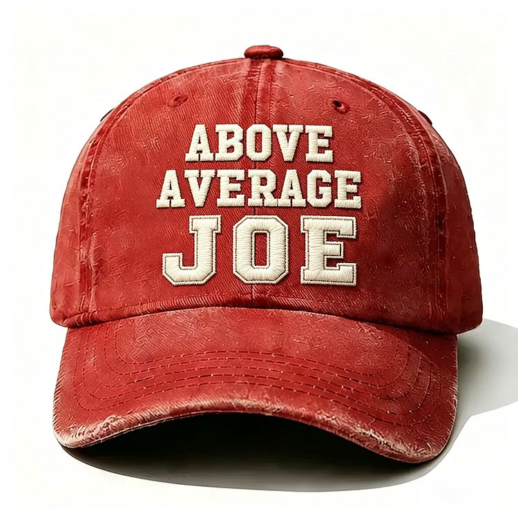 Above Average Joe Embroidery Cap
