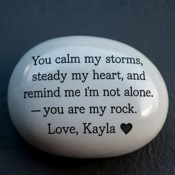 You Are My Rock - Custom Valentine's Gift