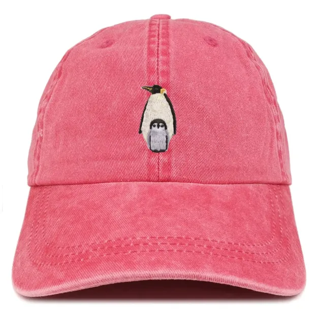 Penguin Patch Pigment Dyed Washed Baseball Cap
