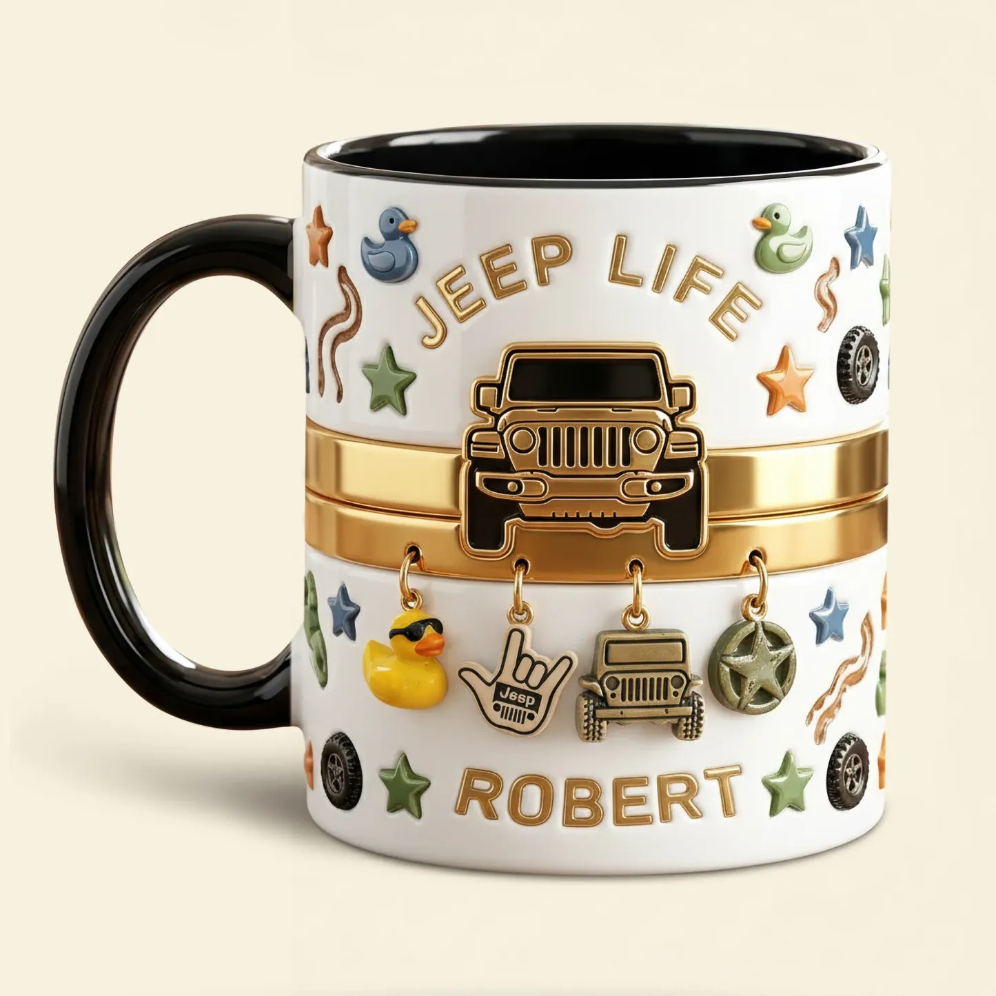 Personalized Off Road Coffee Accent Mug