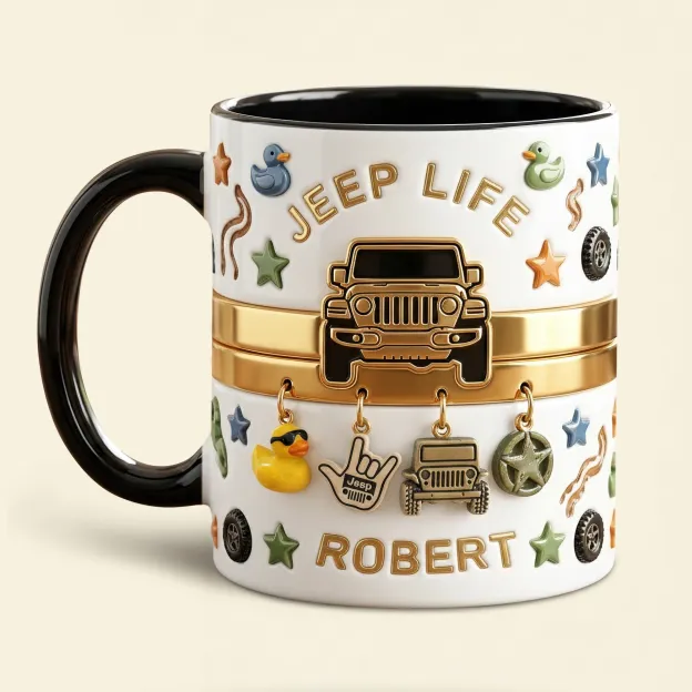 Personalized Off Road Coffee Accent Mug