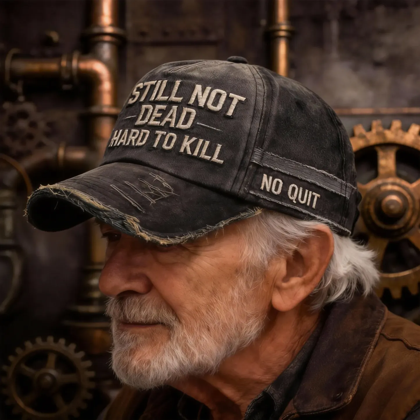 🎉Last Day 49% OFF -STILL NOT DEAD™CAP- Hard to Kill. Impossible to Break