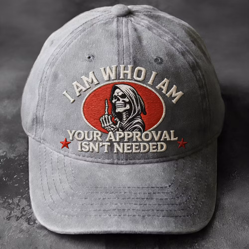 I Am Who I Am Embroidery Cap