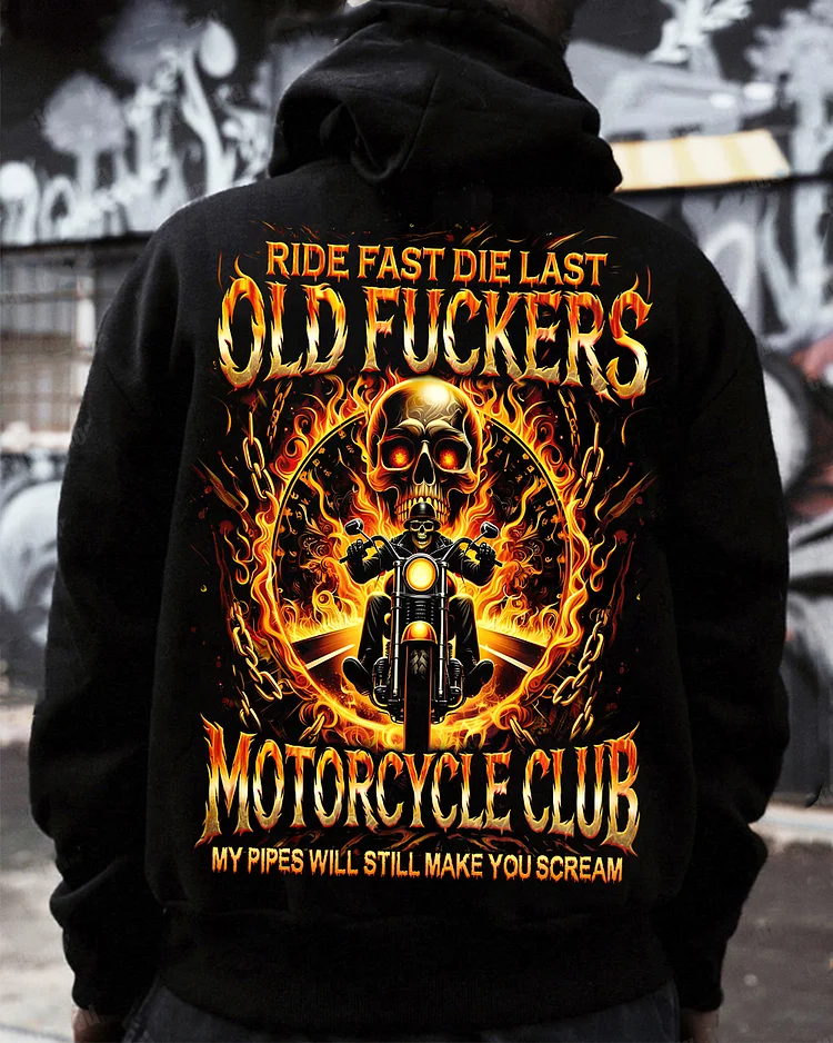 Old Fuckers Motorcycle Club Custom Year Sweatshirt/T-shirt/Hoodie