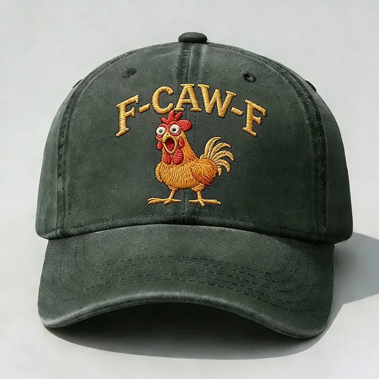 F-Caw-F Embroidery Cap