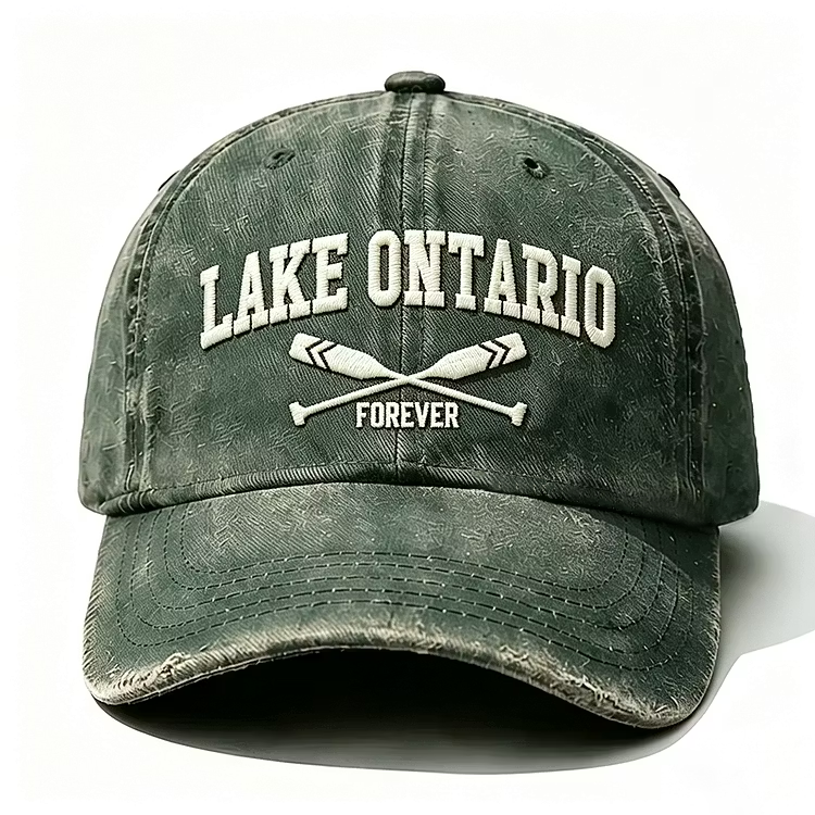 Lake Ontario Forever Embroidery Cap
