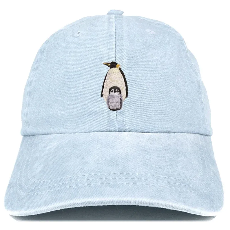 Penguin Patch Pigment Dyed Washed Baseball Cap