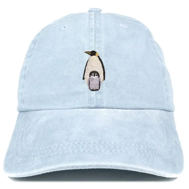 Penguin Patch Pigment Dyed Washed Baseball Cap