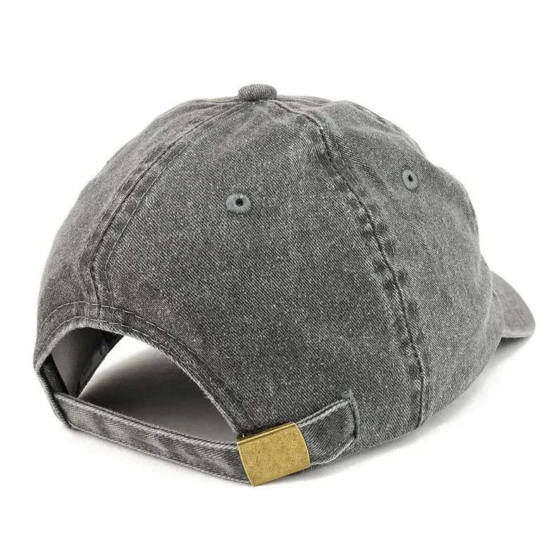 Penguin Patch Pigment Dyed Washed Baseball Cap