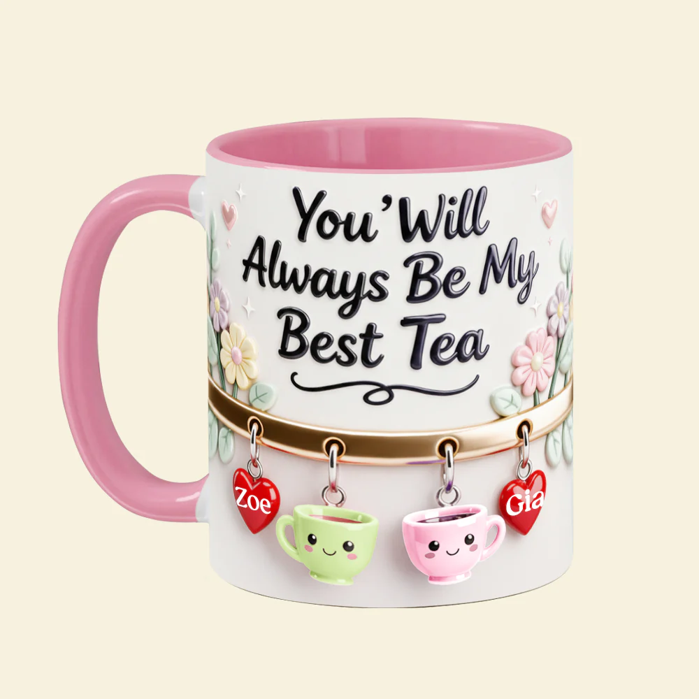 Best Tea Coffee Accent Mug - Personalized Gifts For Besties