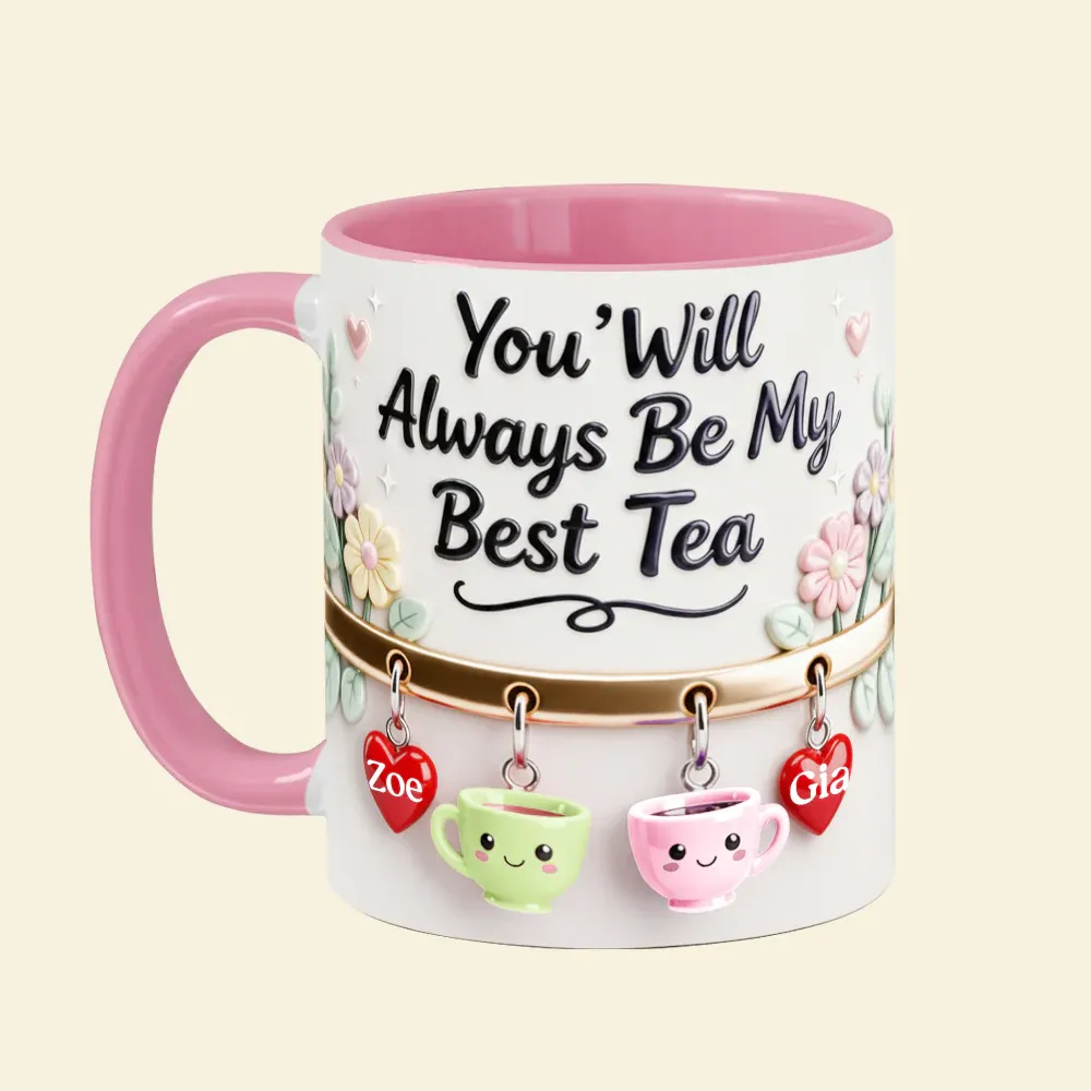 Best Tea Coffee Accent Mug - Personalized Gifts For Besties