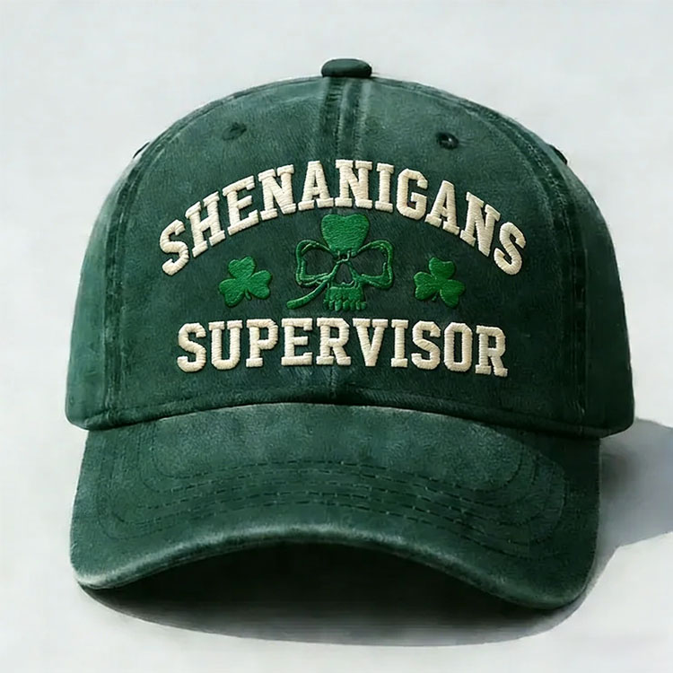 Shenanigans Supervisor Embroidery Cap