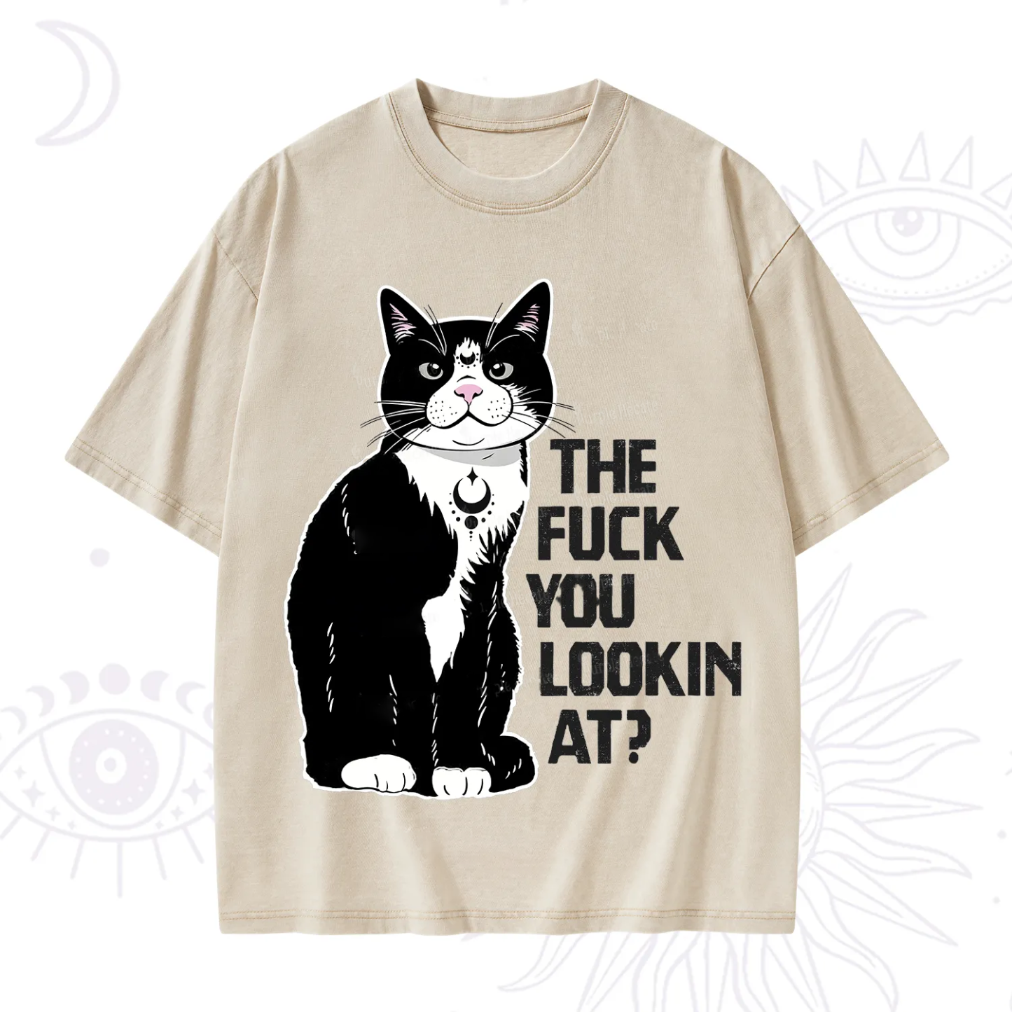 The Fuck You Lookin At Washed T-Shirt