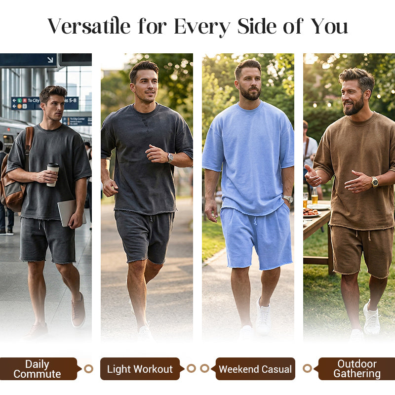 🏃‍♂️New arrival 40% OFF!👕Moisture-Wicking Comfort, Loose Fit & Perfect for Gym to Street🌞