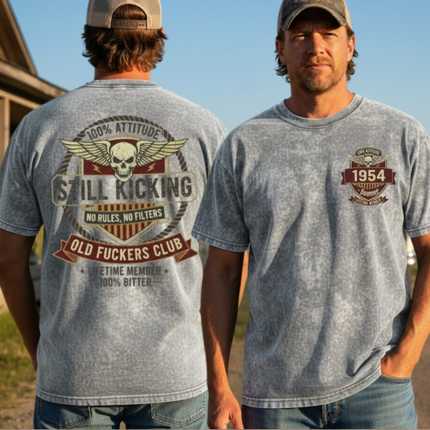 Old Guys Club Lifetime Member Still Kicking T-shirt Sweatshirt