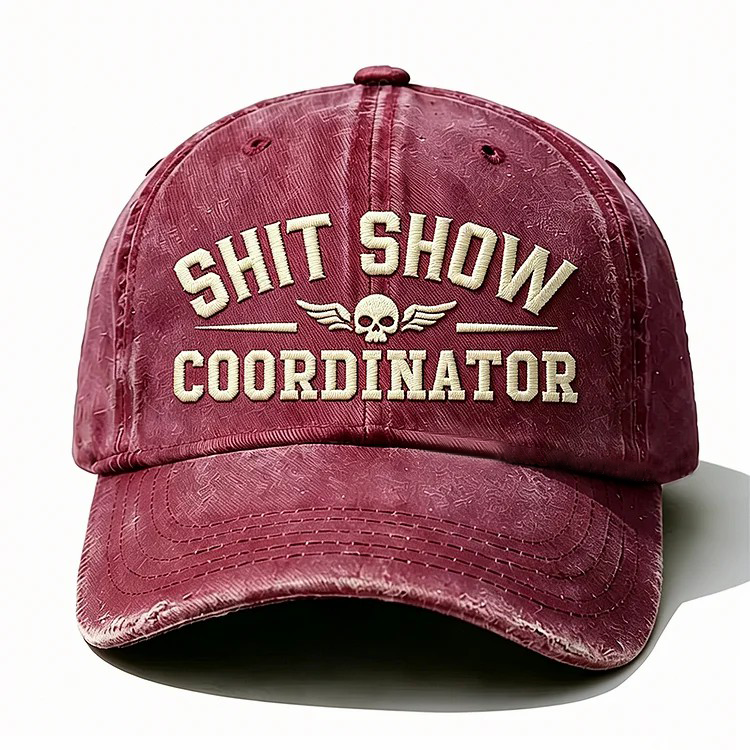 Shit Show Coordinator Embroidery Cap