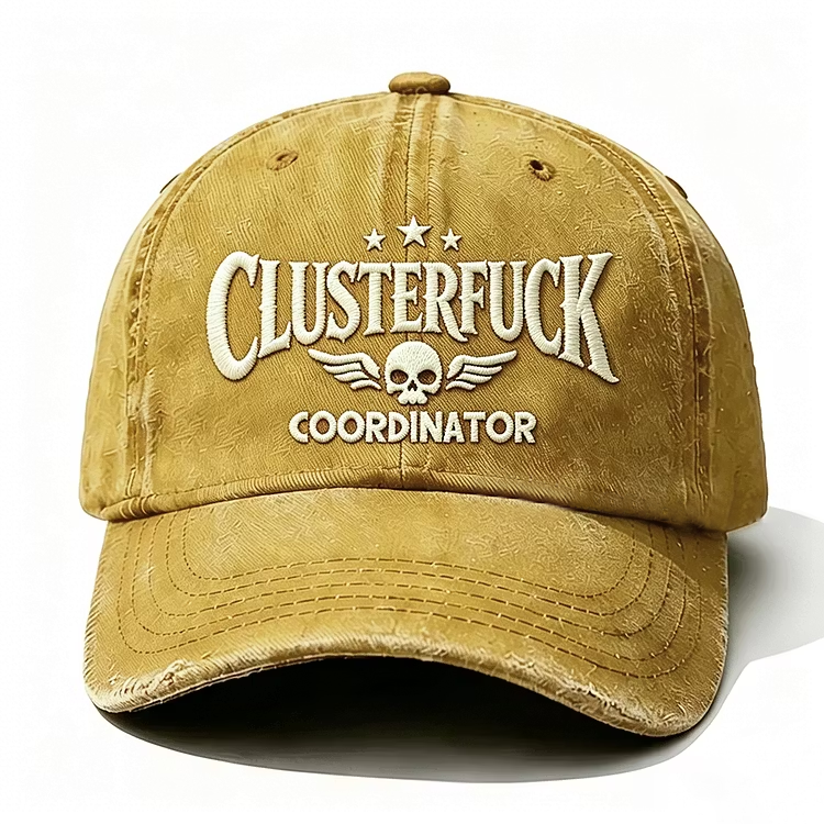 Clusterfuck Coordinator Embroidery Cap