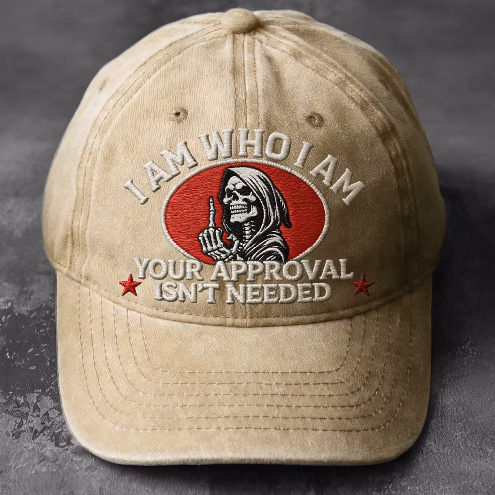 I Am Who I Am Embroidery Cap