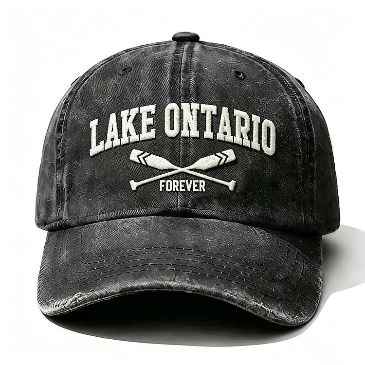Lake Ontario Forever Embroidery Cap