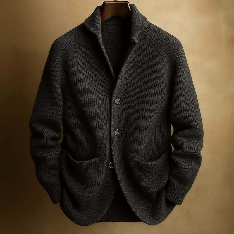 Bennett Ribbed Knit Blazer Cardigan