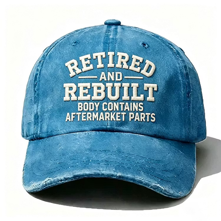 Retired And Rebuilt Body Contains Aftermarket Parts Embroidery Cap