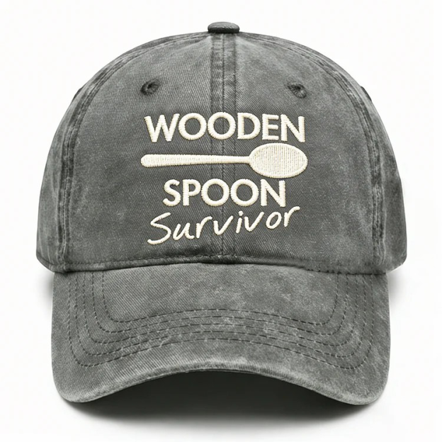 Wooden Spoon Survivor Embroidery Cap