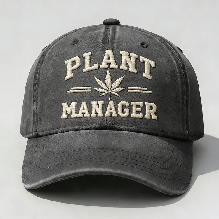 Plant Manager Embroidery Cap