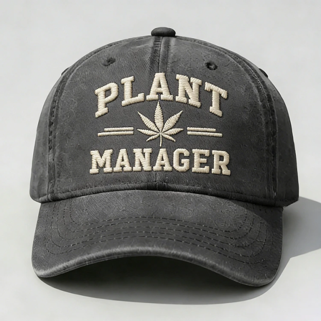 Plant Manager Embroidery Cap