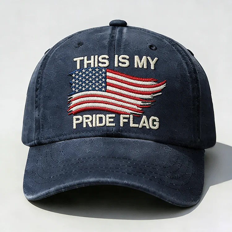 This Is My Pride Flag Embroidery Cap
