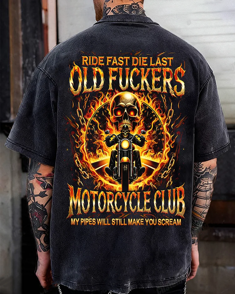Old Fuckers Motorcycle Club Custom Year Sweatshirt/T-shirt/Hoodie