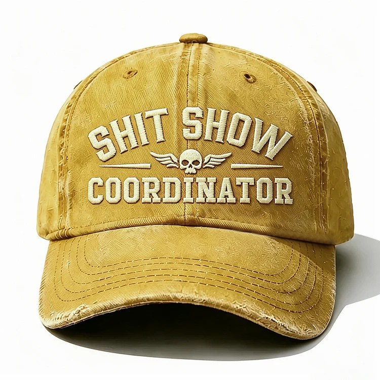 Shit Show Coordinator Embroidery Cap