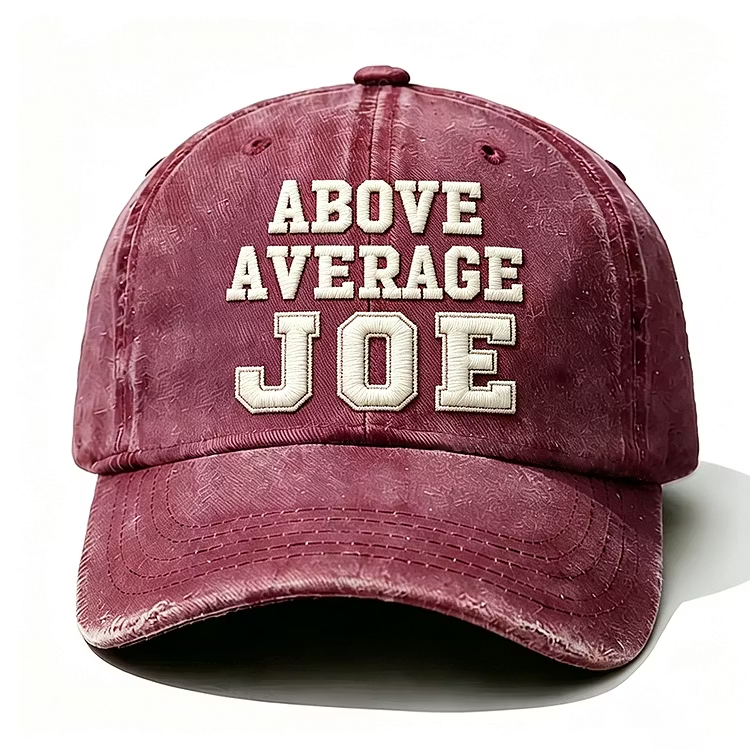 Above Average Joe Embroidery Cap