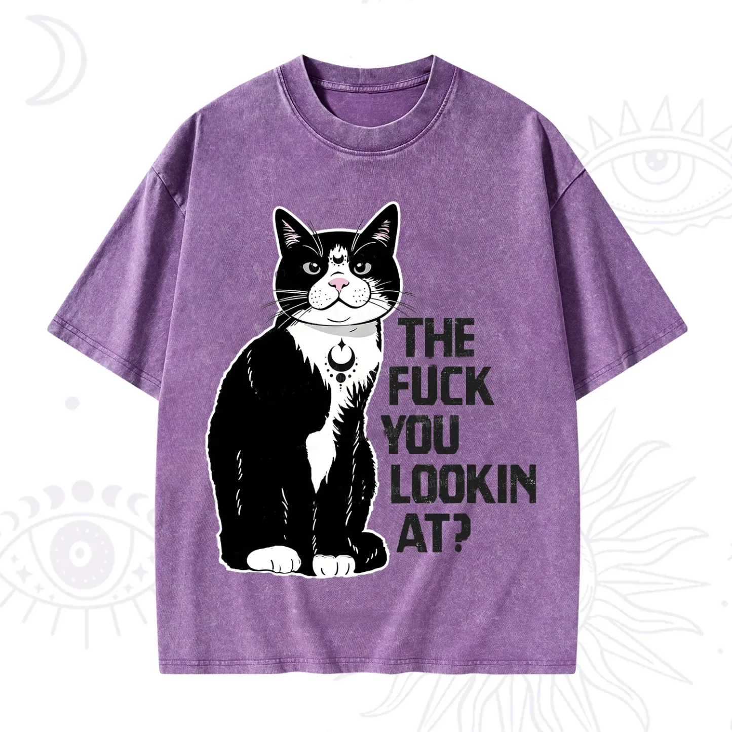 The Fuck You Lookin At Washed T-Shirt