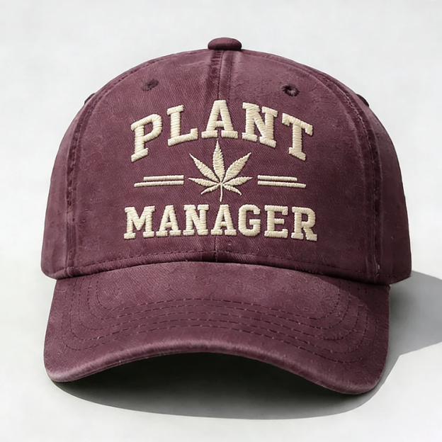 Plant Manager Embroidery Cap