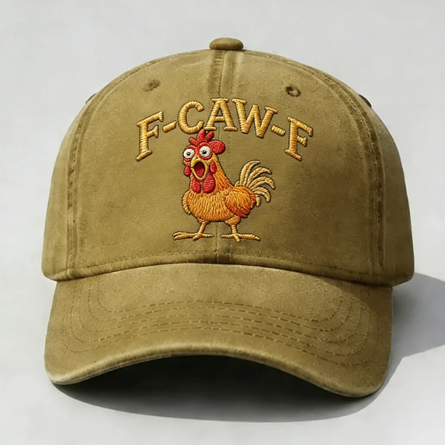 F-Caw-F Embroidery Cap