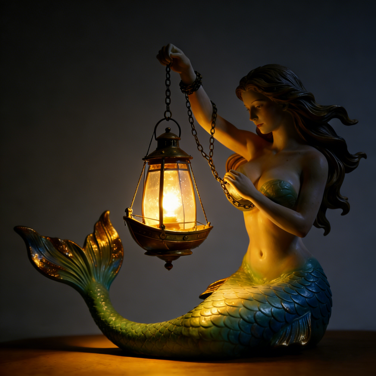 Mermaid Lantern Night Light