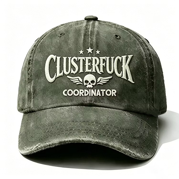 Clusterfuck Coordinator Embroidery Cap