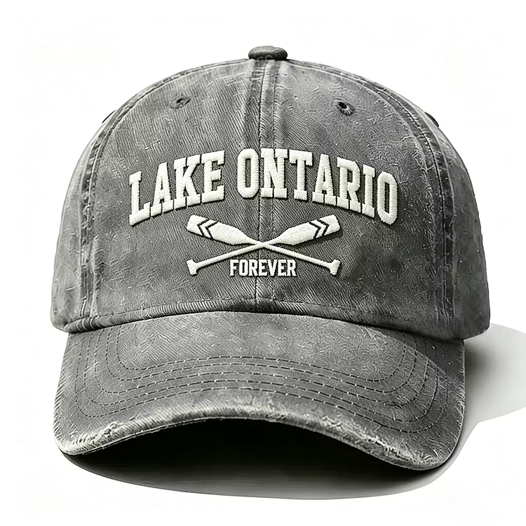 Lake Ontario Forever Embroidery Cap