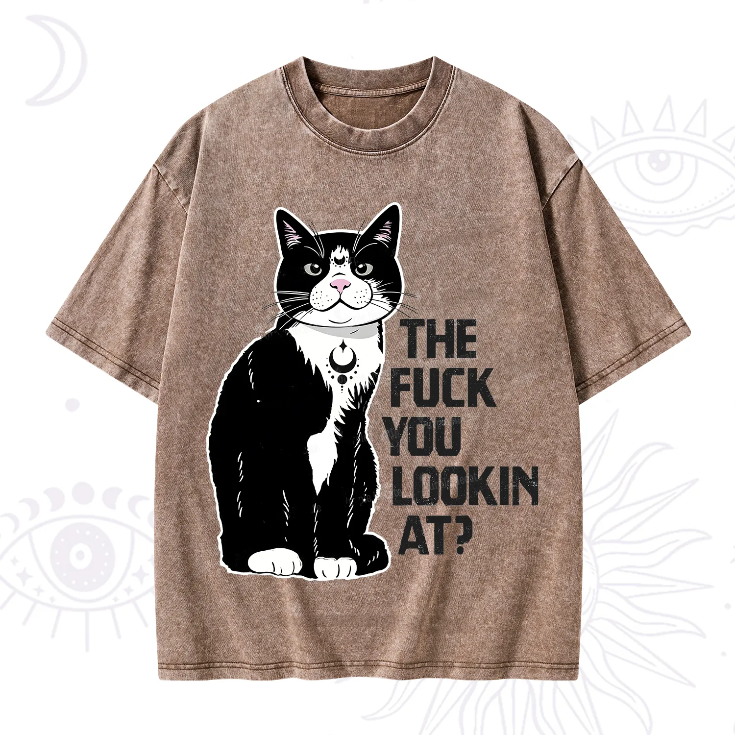 The Fuck You Lookin At Washed T-Shirt