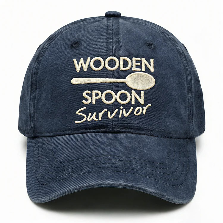 Wooden Spoon Survivor Embroidery Cap