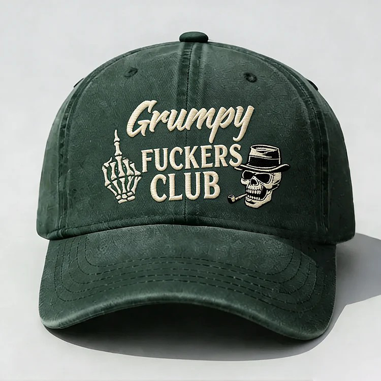 Grumpy F*ckers Club Embroidery Cap