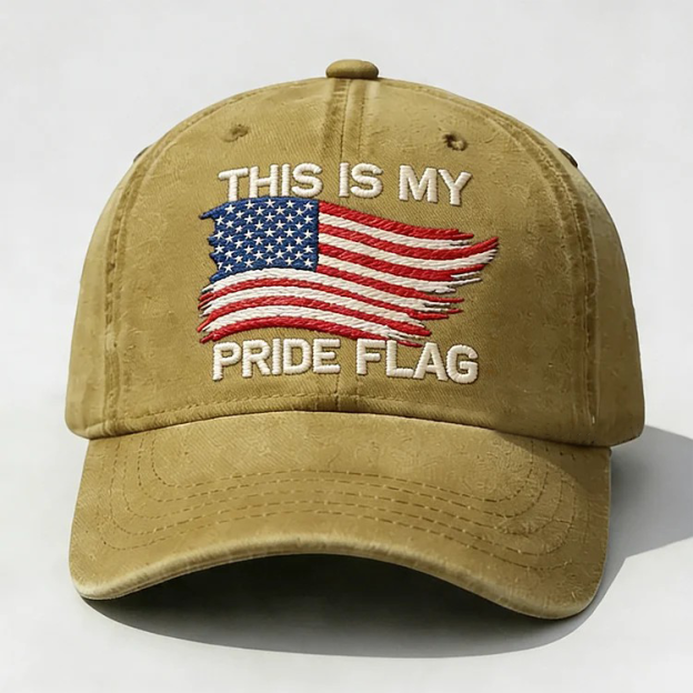 This Is My Pride Flag Embroidery Cap