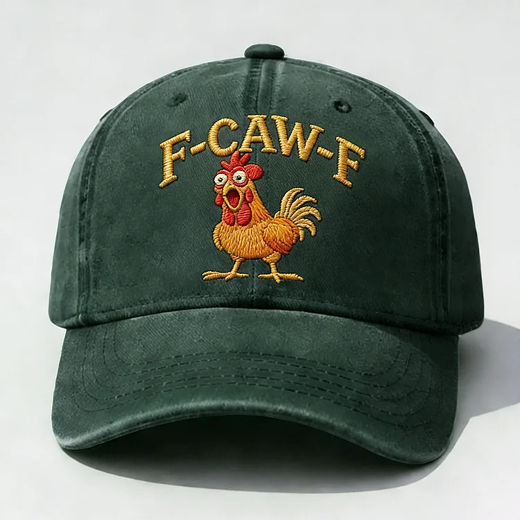 F-Caw-F Embroidery Cap