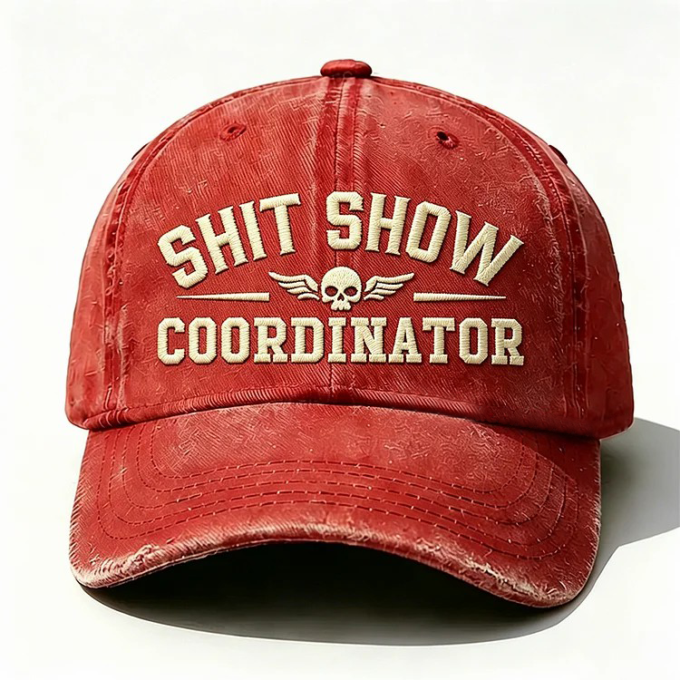 Shit Show Coordinator Embroidery Cap