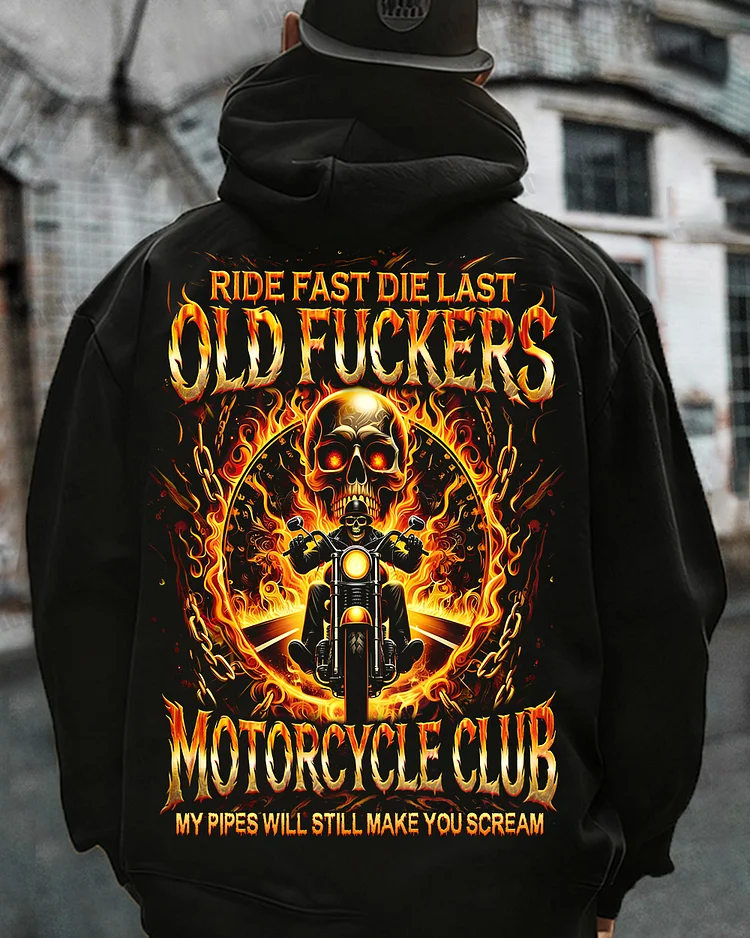 Old Fuckers Motorcycle Club Custom Year Sweatshirt/T-shirt/Hoodie