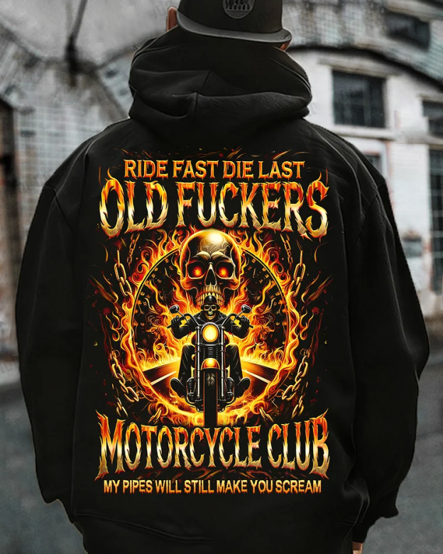 Old Fuckers Motorcycle Club Custom Year Sweatshirt/T-shirt/Hoodie
