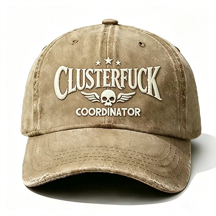 Clusterfuck Coordinator Embroidery Cap