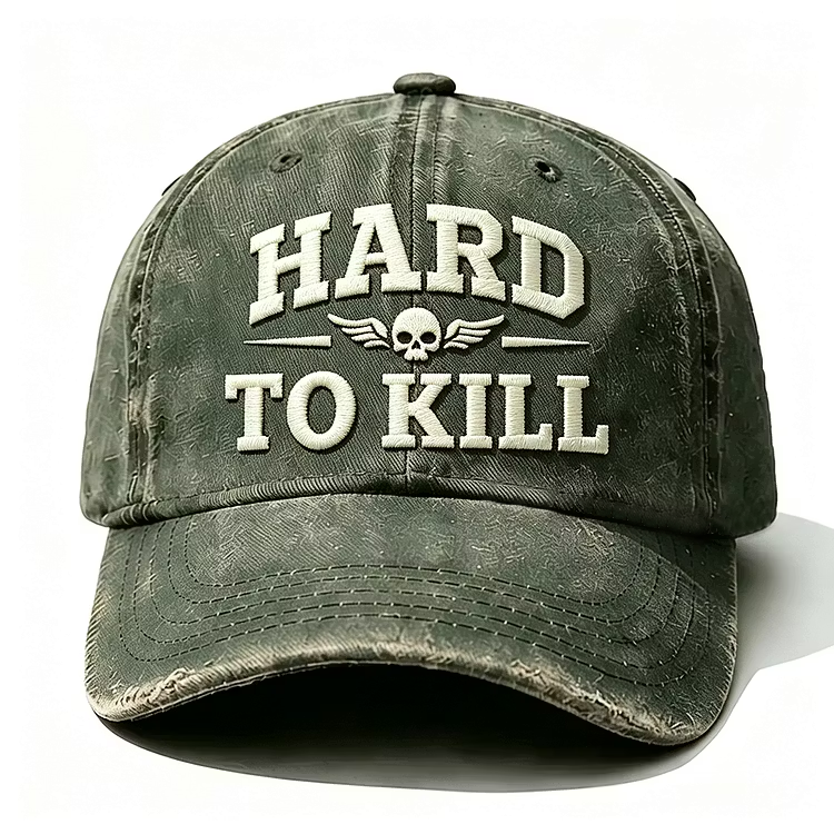 Hard To Kill Embroidery Cap