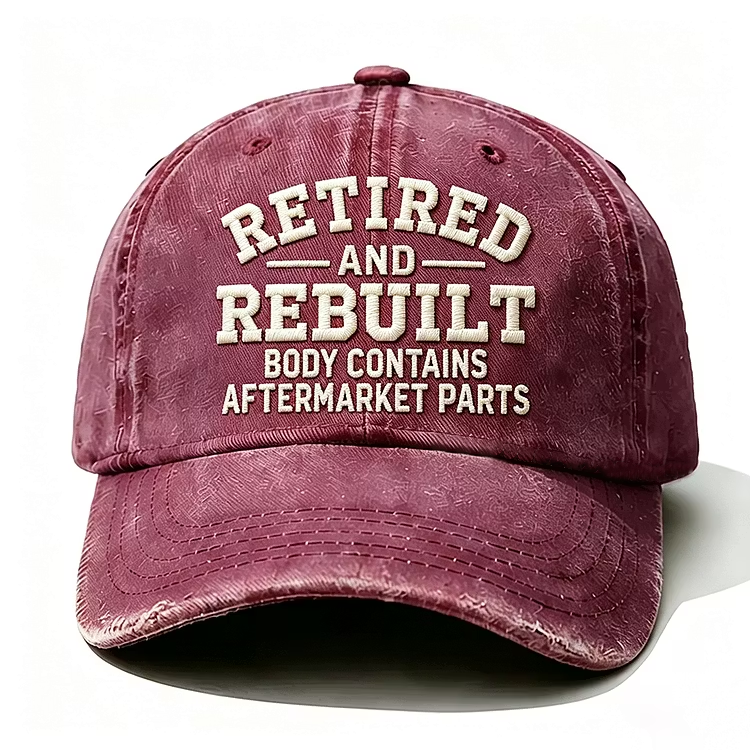 Retired And Rebuilt Body Contains Aftermarket Parts Embroidery Cap
